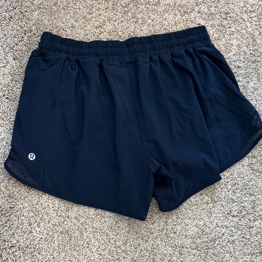 lululemon athletica navy Athletic Running Shorts